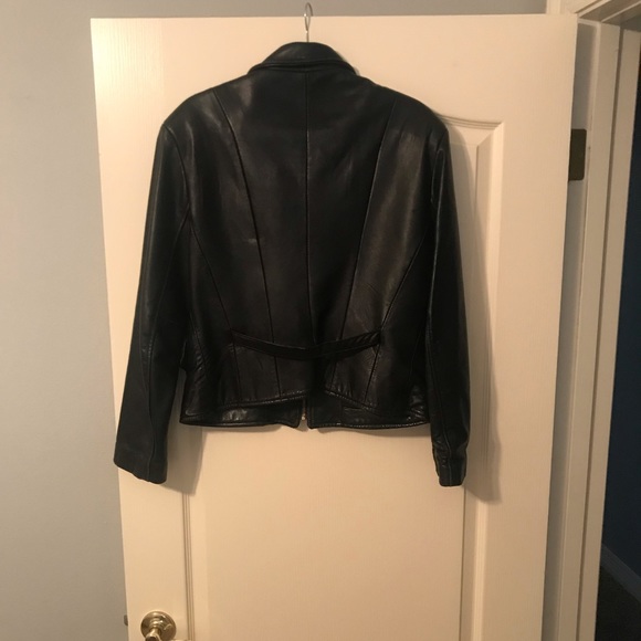 Cricket London England Leather Jacket - Picture 2 of 4